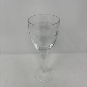 John Rocha Waterford Crystal Geo Oden Water Wine Goblet Large 9” 23cm EUC Sherry